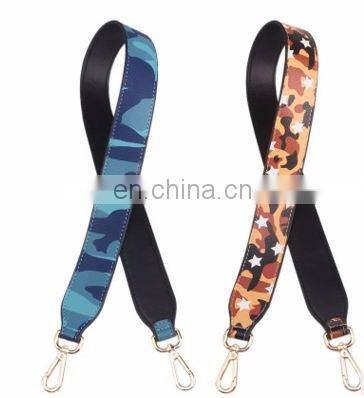 Buttferly printing Extra long bag strap bag belt
