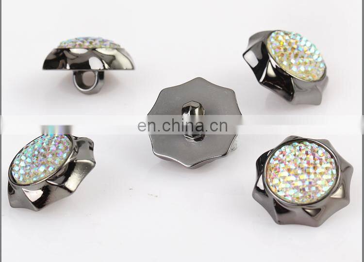 Fashion ABS and Shinny Pearl Combination Button for Suit BA60379