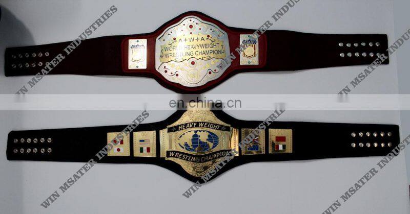 wrestling belts
