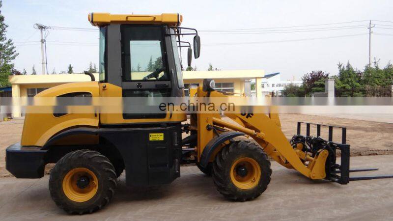 ZL10F construction mini wheel loaders with post hole digger