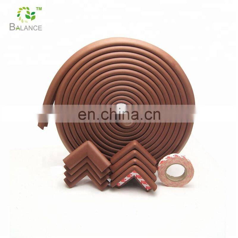 Plastic kitchen cabinet baby sharp edge rubber protector