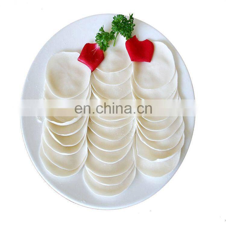 Dumpling wonton spring roll skin maker crepe tortilla chapati roti machine Automatic dumpling wrapper making machine for sale