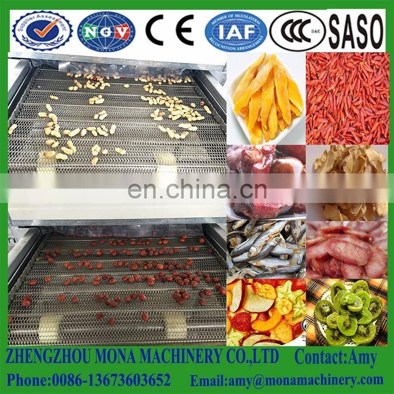 Vegetable drying machine / Mushroom belt dryer /Mesh Belt Grain Dryer