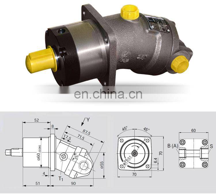 Supply a2f piston hydraulic pump price