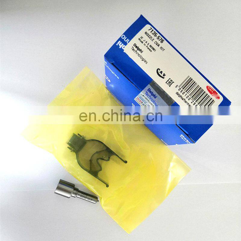 original common rail fuel injector repair kit 7135-576 7135576 for 28236381 33800-4A400 include control valve 625C nozzle H375