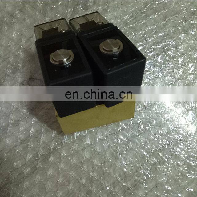 Industrial 24 volt double combined solenoid valve