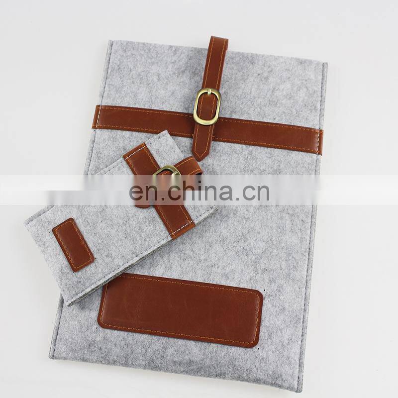 Felt Mobile Phone Pouch Case Bag