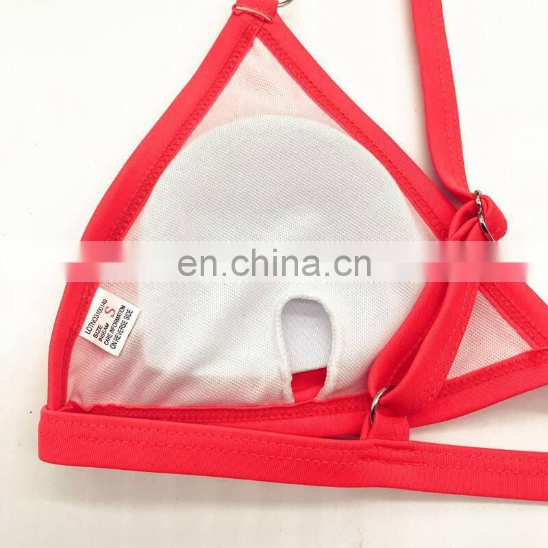 Micro Mini Bikini Solid Color Brazilian Bikini Biquini Swimwear Women 2019 New Swimsuit Sexy Triangle Bathing Suit Plavky Badpak