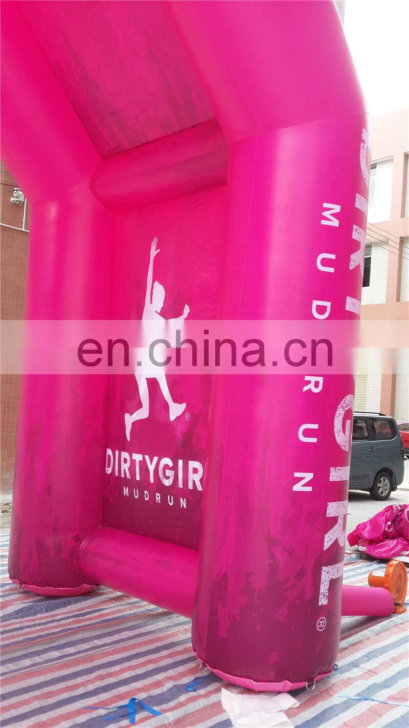 Factory Price Inflatable Start And Finish Line Commercial Race Inflatable Arch For Sale