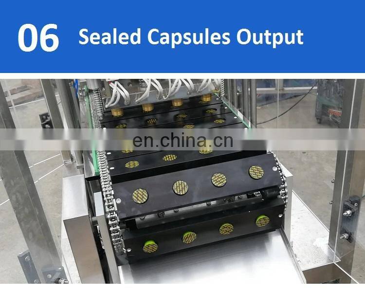 Full automatic machine making coffee capsule /nespresso coffee capsule filling and sealing machine