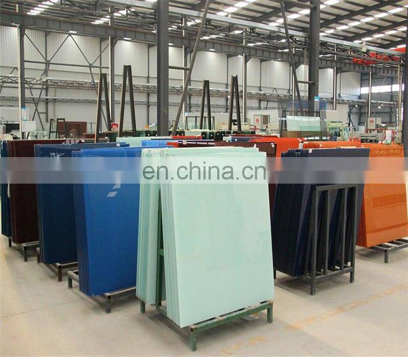 RAL colors toughened glass splashbacks for kitchen