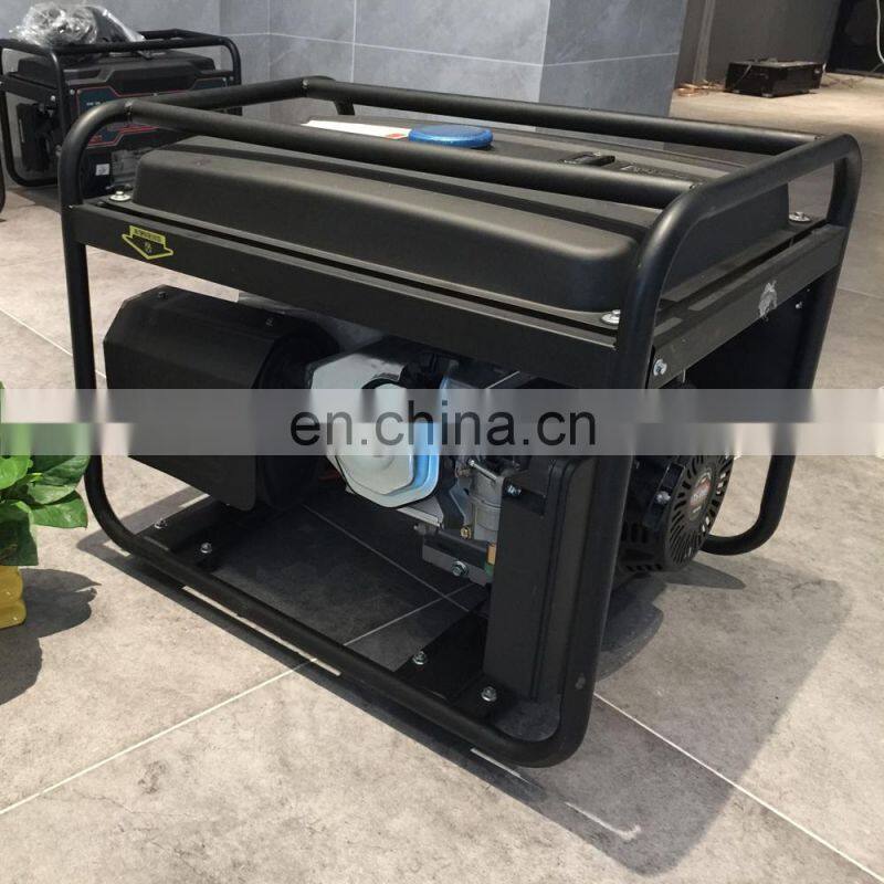 BS6500WGDP White BISON China Taizhou 5kva12v Portable Gasoline Motor Generator Welding machine Dual-use Welder Machine