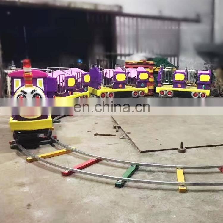 Kids amusement park electric trains mini electric train thomas