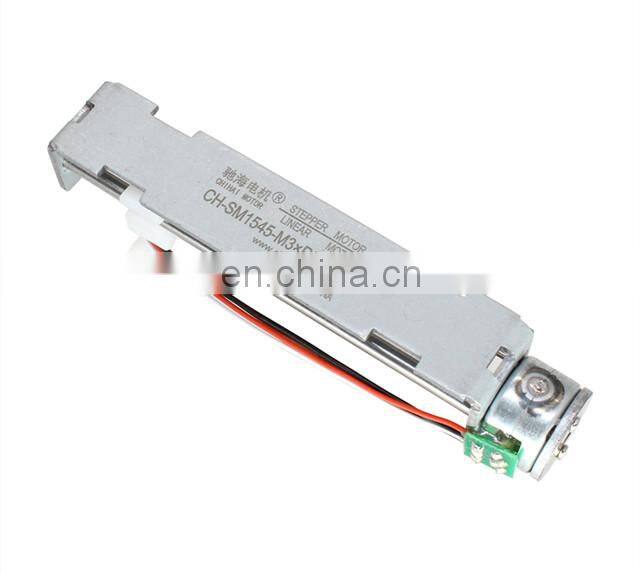 SM1545-M3*P0.5 1mm Micro Linear Stepping Motor 9V Screw motor Permanent Magnetic bipolar 18 degree stepping motor for 3D printer