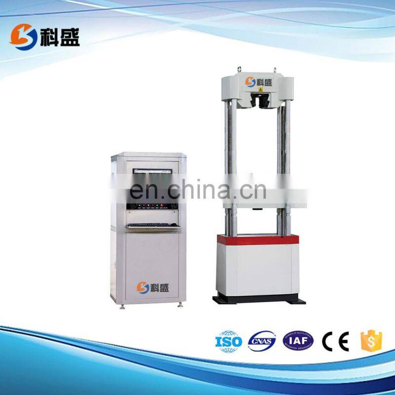 LEWS 100TON Computer Display Hydraulic Steel Strand Manual Pull Force Test Equipment/Tester/Testing Machine
