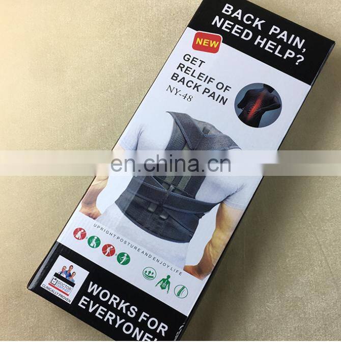 Hot Sale Shoulder Corrective Therapy Support Pain Relief Belt Back Posture Corrector