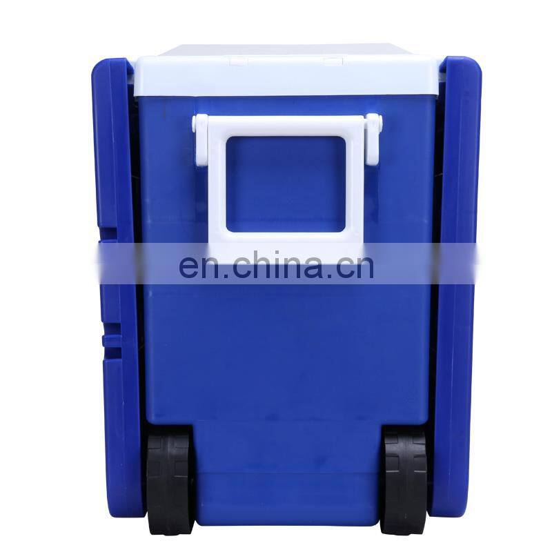 GINT 28L Camping table cooler box portable ice box with wheels