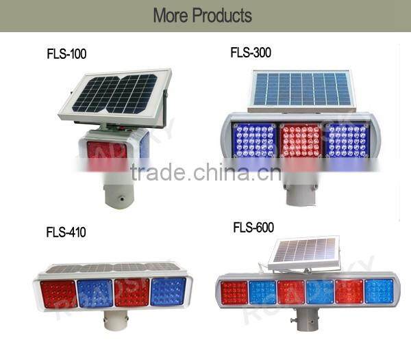 Construction Flashing Solar Powered Traffic Light Price