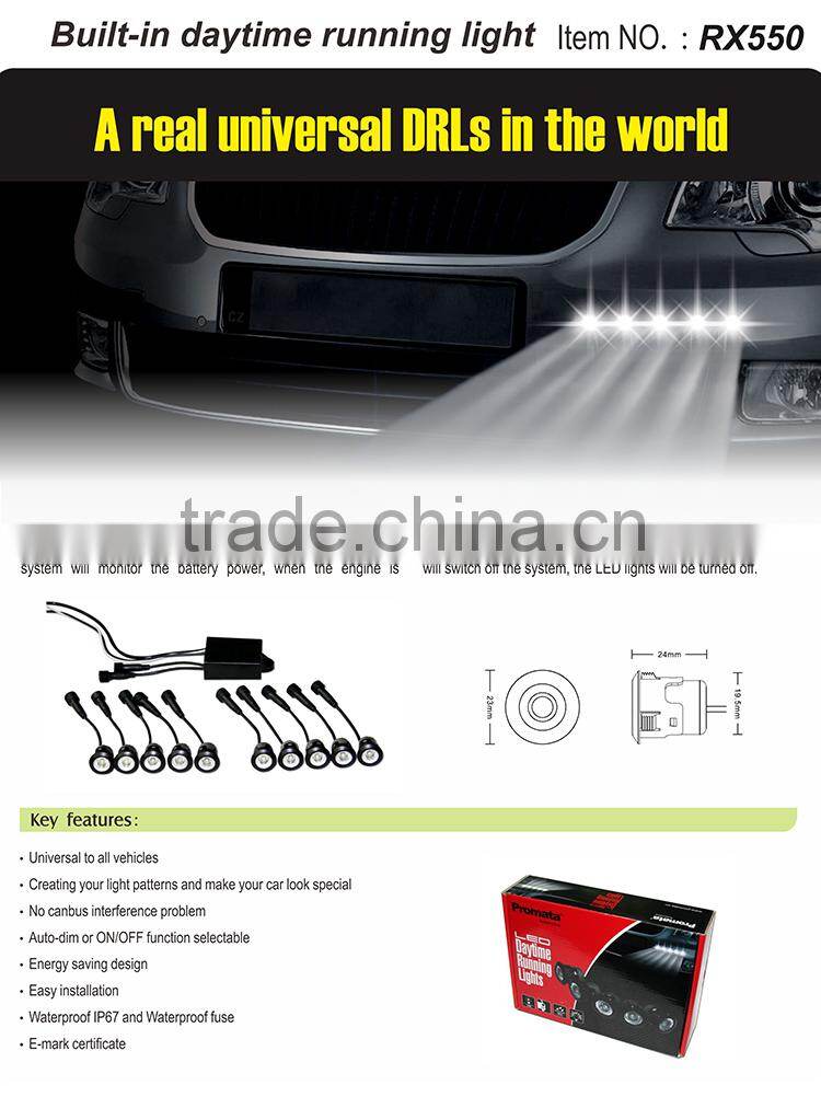 Super bright car daylight led with over 50,000 lifetime span