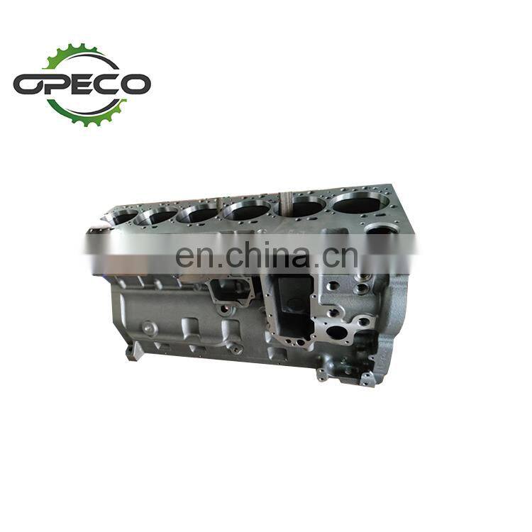 Long block for Komatsu PC300-7 PC360-7 6D114 cylinder block
