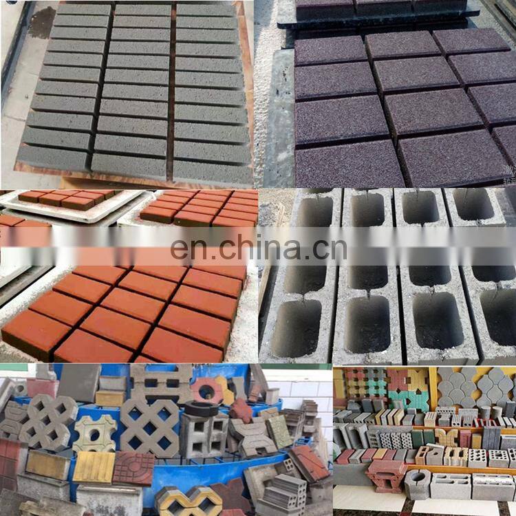 Automatic QT4-35B hollow fly ash concrete turkish block brick making machines price for sale