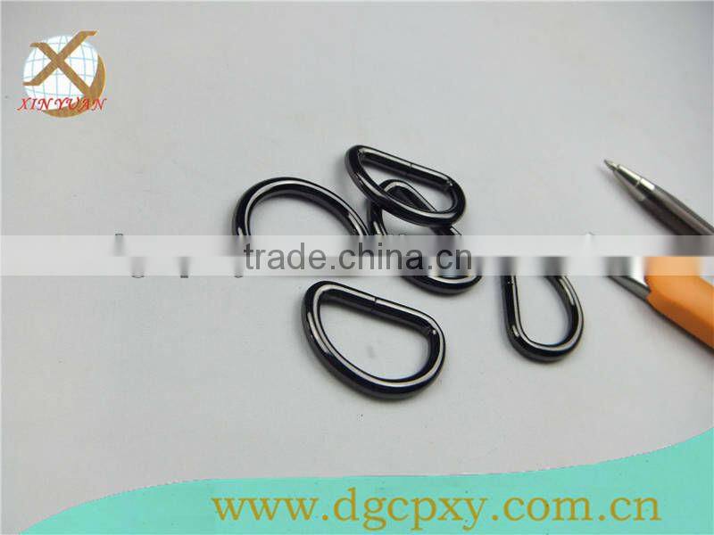 gunmetal D ring belt buckles for bags