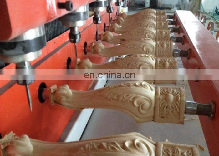 Mutil- head rotary cnc router wood working machine Remax 1212
