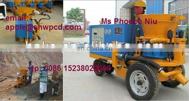 concrete spraying machine/shotcrete machine/ cement throwing jet