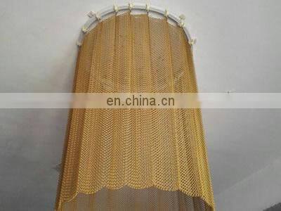 Stainless Steel Decorative Metal Chain Braid Ring Mesh