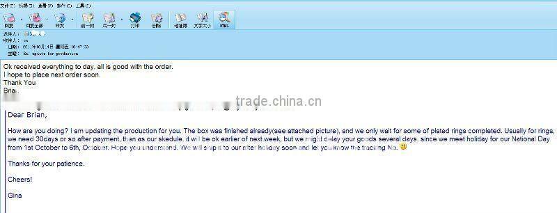 unique design 3D design comfort fit brass vintage class ring