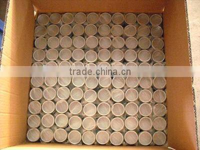 Aluminum cap with a ring