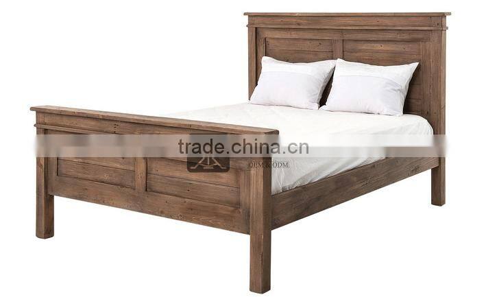 BE-115 1.5m Carving Wood Bed