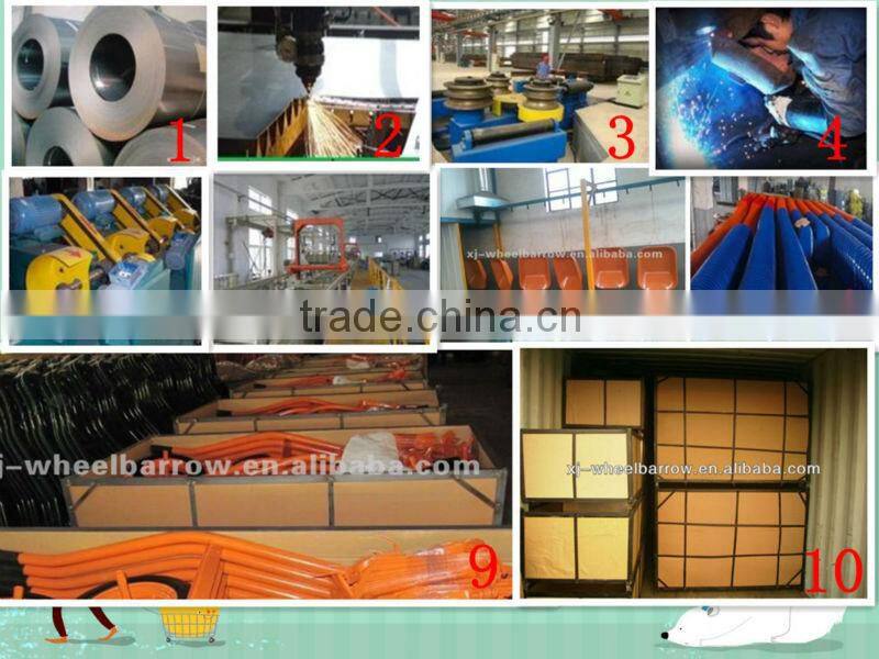 Indonesia Market Garden Powder Coated Wheelbarrow WB6200