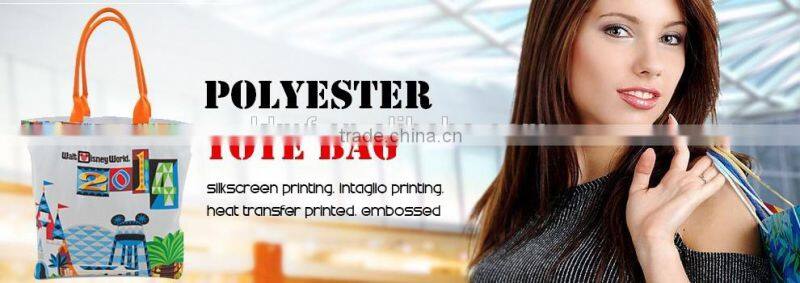 Fruit shape folding polyester bag