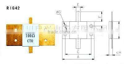 Variable High-power Resistor,1-1000W,1-500ohm