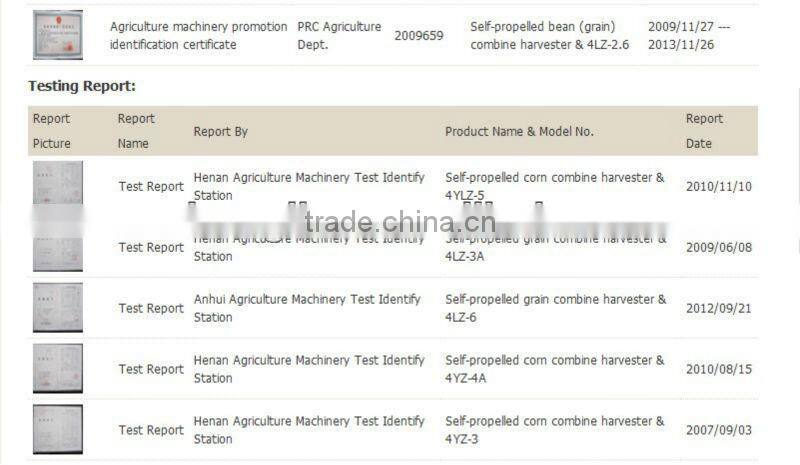 High quality wheat harvester/reaper,harvester combine for rice