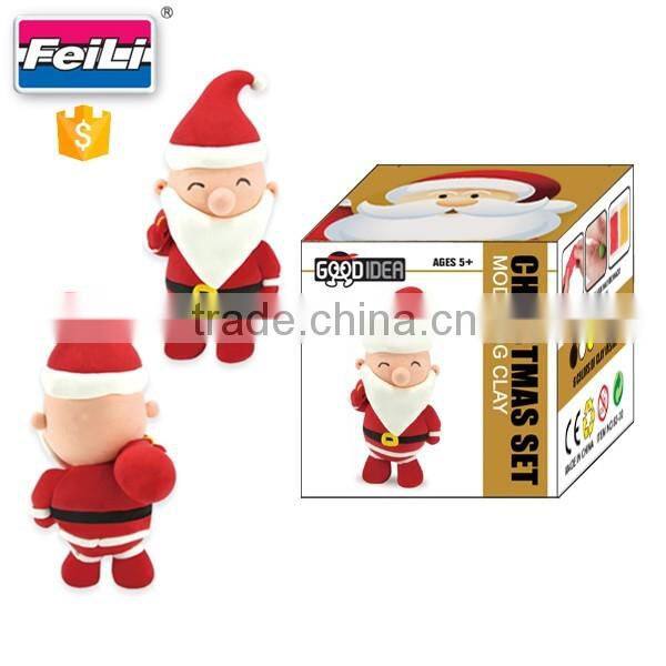 new products christmas toy non toxic modelling clay wholesale kids color play dough
