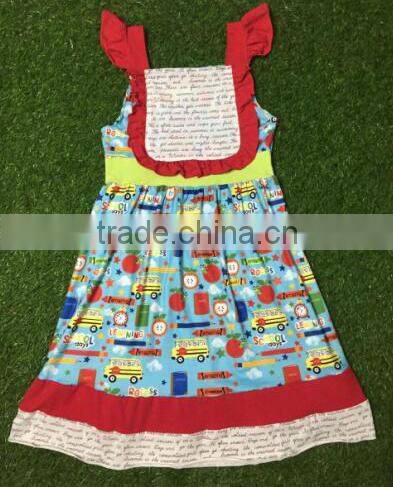 bib long sleeve flowers printing clothes and stripe icing ruffle pants wholesale clothing market