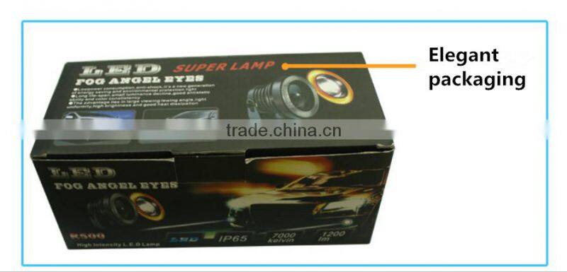 Wholesale super bright Fcatory supply led fog lamp 3 inch Angel Eye Rings led