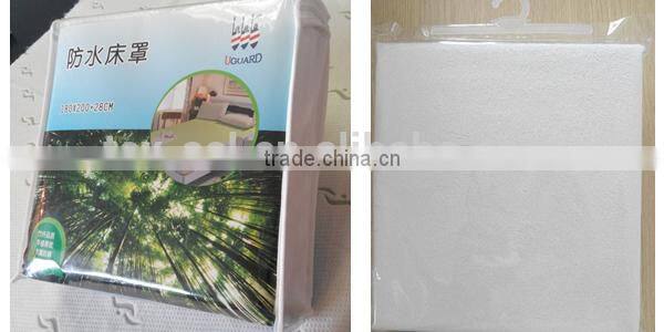 Waterproof Bed Bug proof Zippered Mattress Protector Encasement With Knitted Fabric