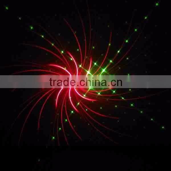 amazing double color effect Christmas grating laser lighting