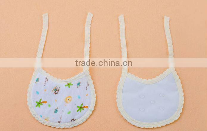 Top Selling Infant Saliva Towels Baby Wear Cotton Waterproof Baby Bibs