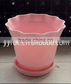 table plastic flower pot