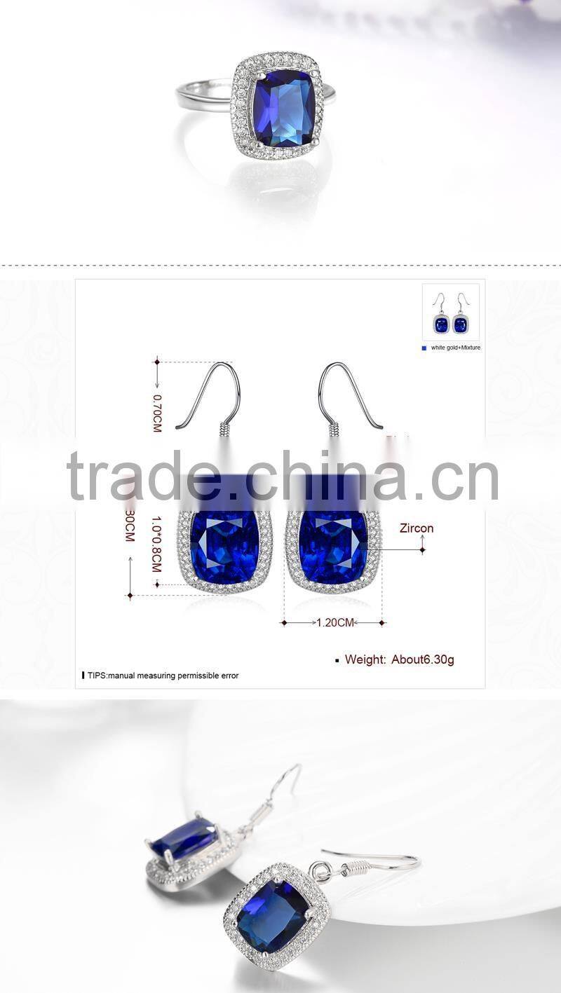 Fashion and modern jewelry 18K Gold Plating Jewelry Set