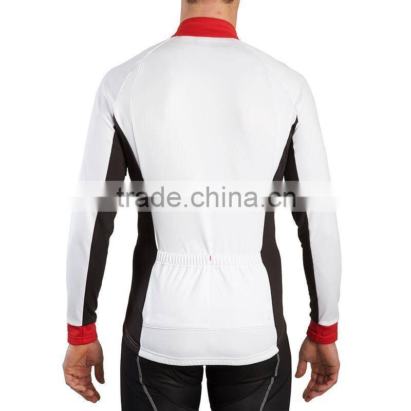 Sublimation long sleeve men's cycling jacket