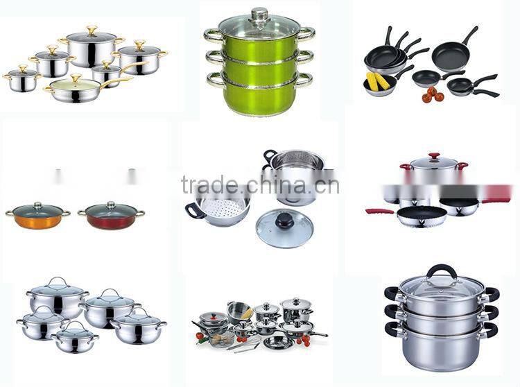 The Most Popular New Product Magnetic Stainless Steel Cookware Induction Cookware