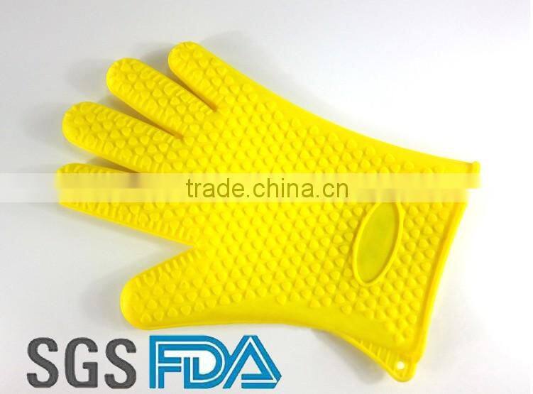 China Wholesale Custom Heat Resistant Silicone Oven Mitt