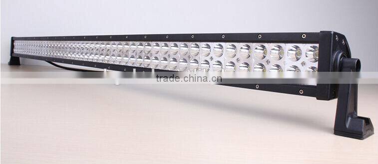 amber&white mixed 4d car led driving light 288w 50 inch for off road