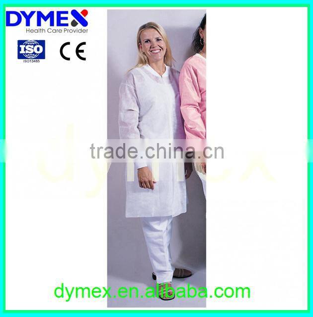 Nonwoven Fabric Disposable Cool Lab Coats
