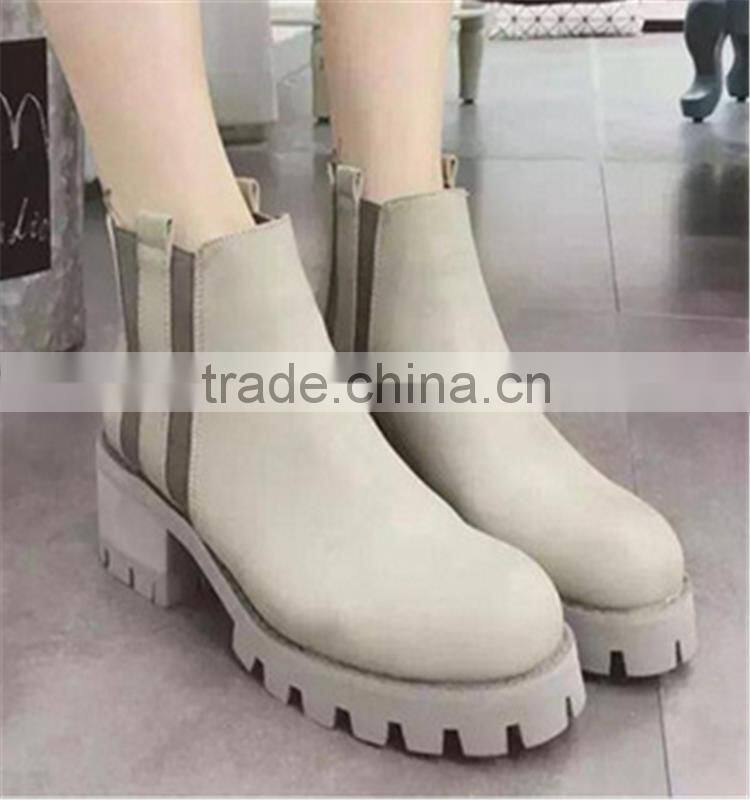 Gray multiful school students color woman ankle military special forces boots